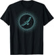 Tony Anderson Designs Hawk Invert - -Adults, Kids - Black - Short Sleeve - Classic Fit - Polyester 100% - Bird Print Design T-Shirt - T-Shirt | Black