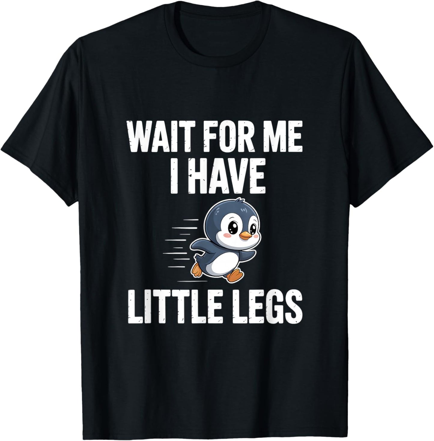 Attendez-Moi J'Ai de Petites Jambes T-Shirt - T-Shirt | Black