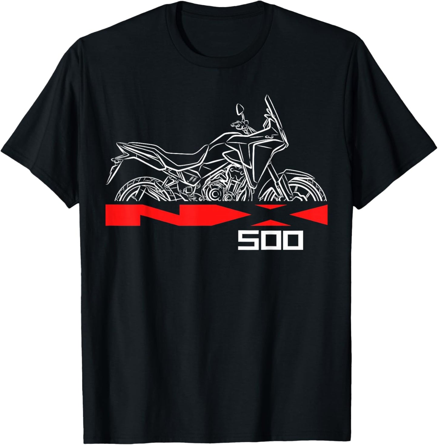 NX500 for ADV Riders, Motorcycle T-Shirt - T-Shirt | Black