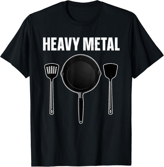 Funny Chef Design Women Cook Cookware Culinary Chef T-Shirt - T-Shirt | Black