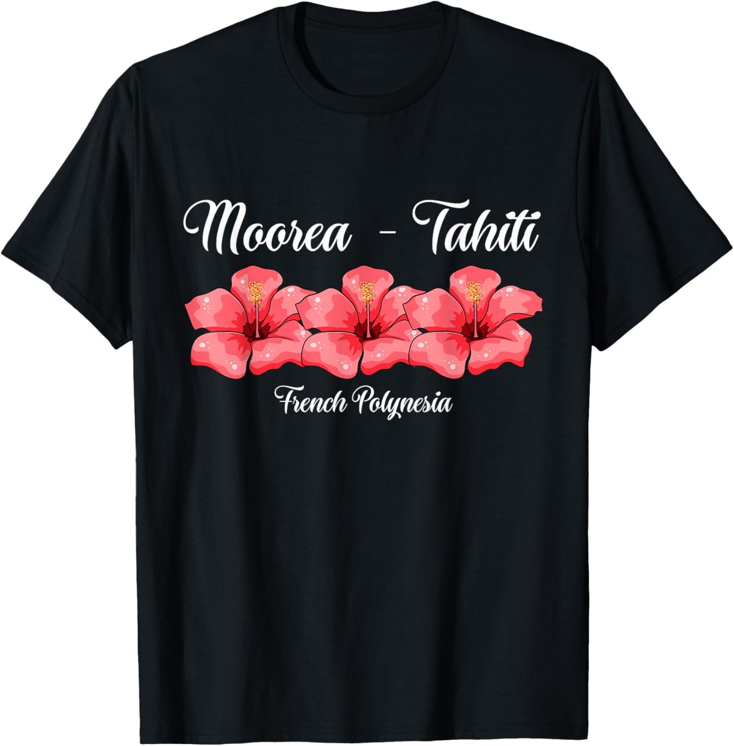 French Polynesia Moorea Tahiti T-Shirt - T-Shirt | Black