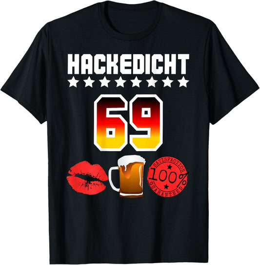 Group Partner Jersey Festival Marriage Saufen Malle Name Team , black, S T-Shirt - T-Shirt | Black