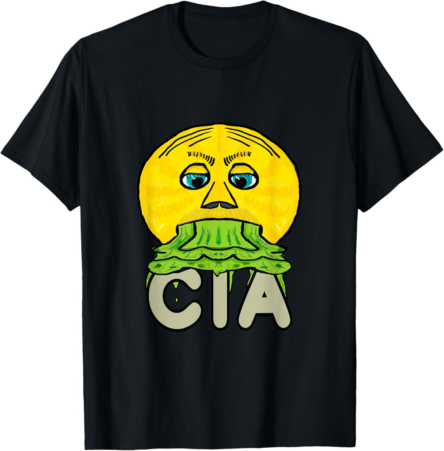 Lutte Contre la CIA T-Shirt - T-Shirt | Black