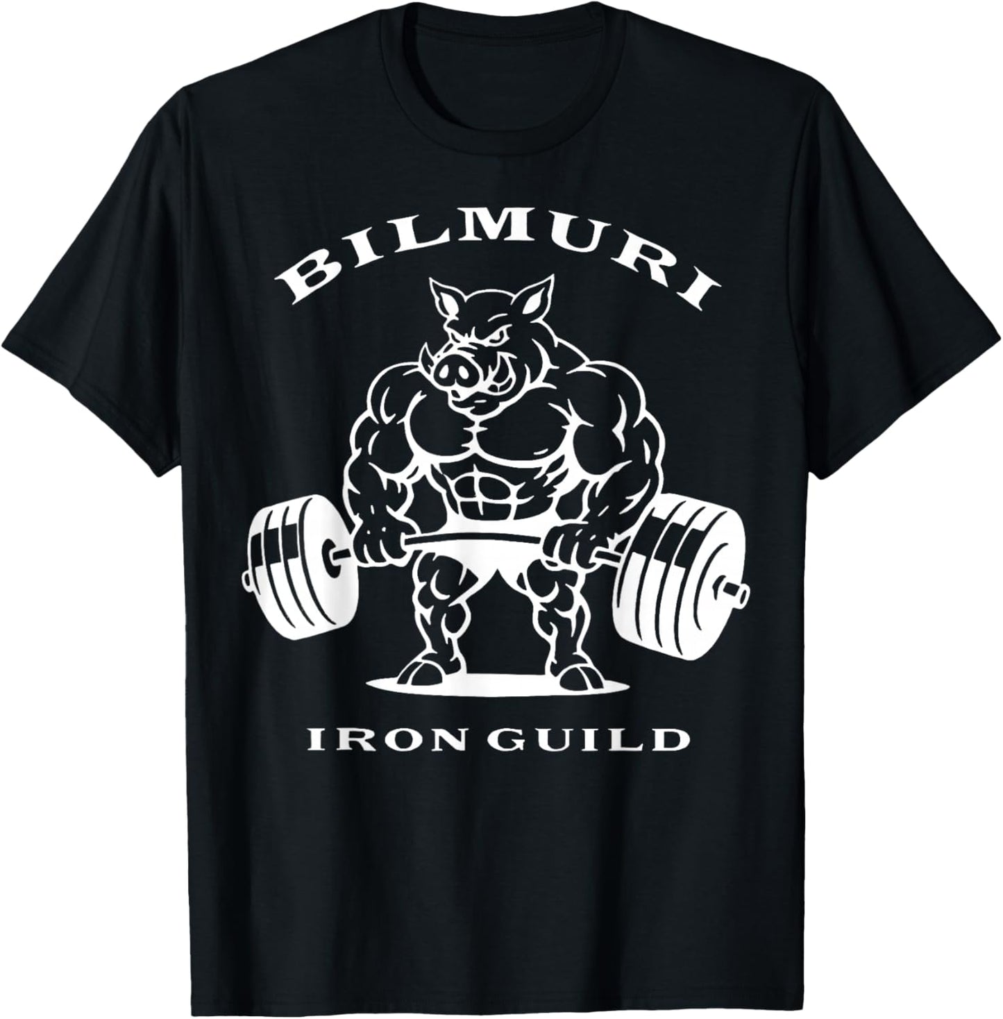 Pig bilmurI Iron Guild Gym T-Shirt - T-Shirt | Black