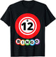 Lucky Bingo B12 Group Bingo Costume T-Shirt - T-Shirt | Black