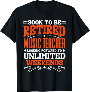 Soon To Be Retired Music Teacher Women T-Shirt - T-Shirt | Black