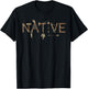 Native Indian American Day Pride Indigenous Native American T-Shirt - T-Shirt | Black