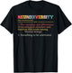 Embrace Neurodiversity T-Shirt - T-Shirt | Black