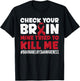 Brain Aneurysm Awareness Survivor T-Shirt - T-Shirt | Black