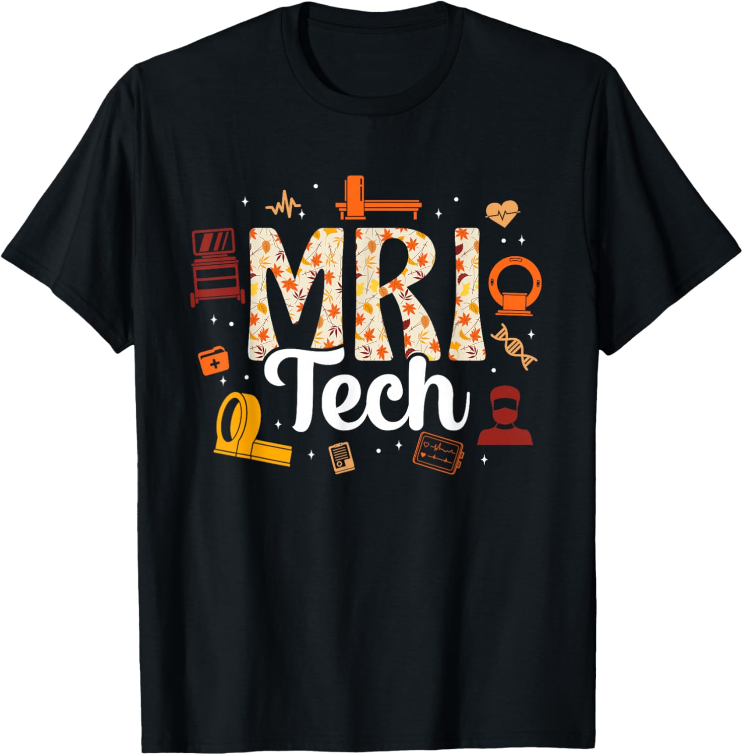 Mri Tech Medical Radiology Professionals T-Shirt - T-Shirt | Black