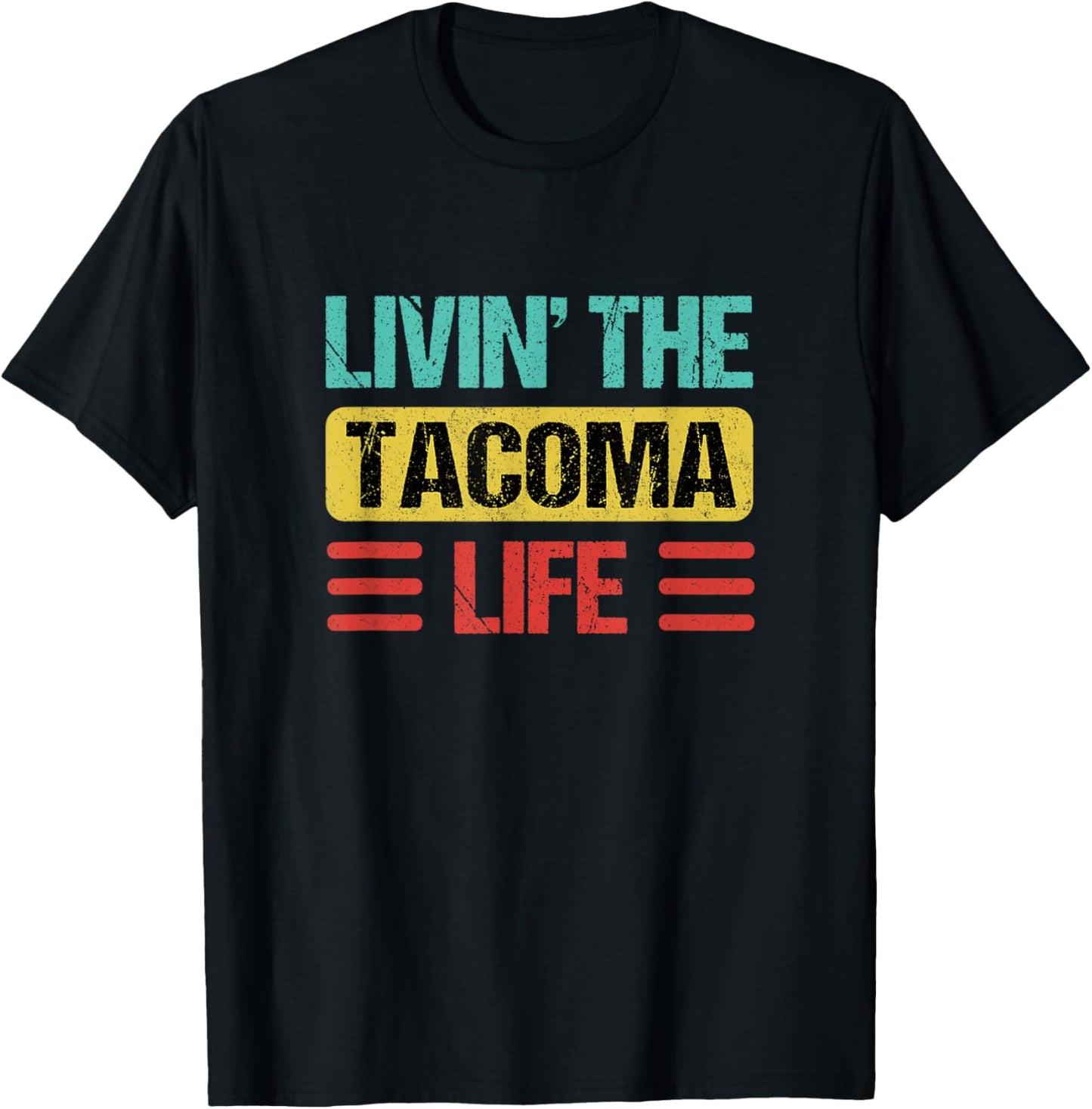 Tacoma Washington Shirts & Gifts Tacoma -Adults Black Small T-Shirt - T-Shirt | Black