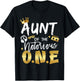Aunt Of The Notorious One Old School 1st Hip Hop Birthday T-Shirt - T-Shirt | Black