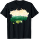 Timeless Mountain, Nature Trees and Forest T-Shirt - T-Shirt | Black