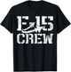 Eagle F-15 Jet Fighter Crew and Team Fighter Jet T-Shirt - T-Shirt | Black