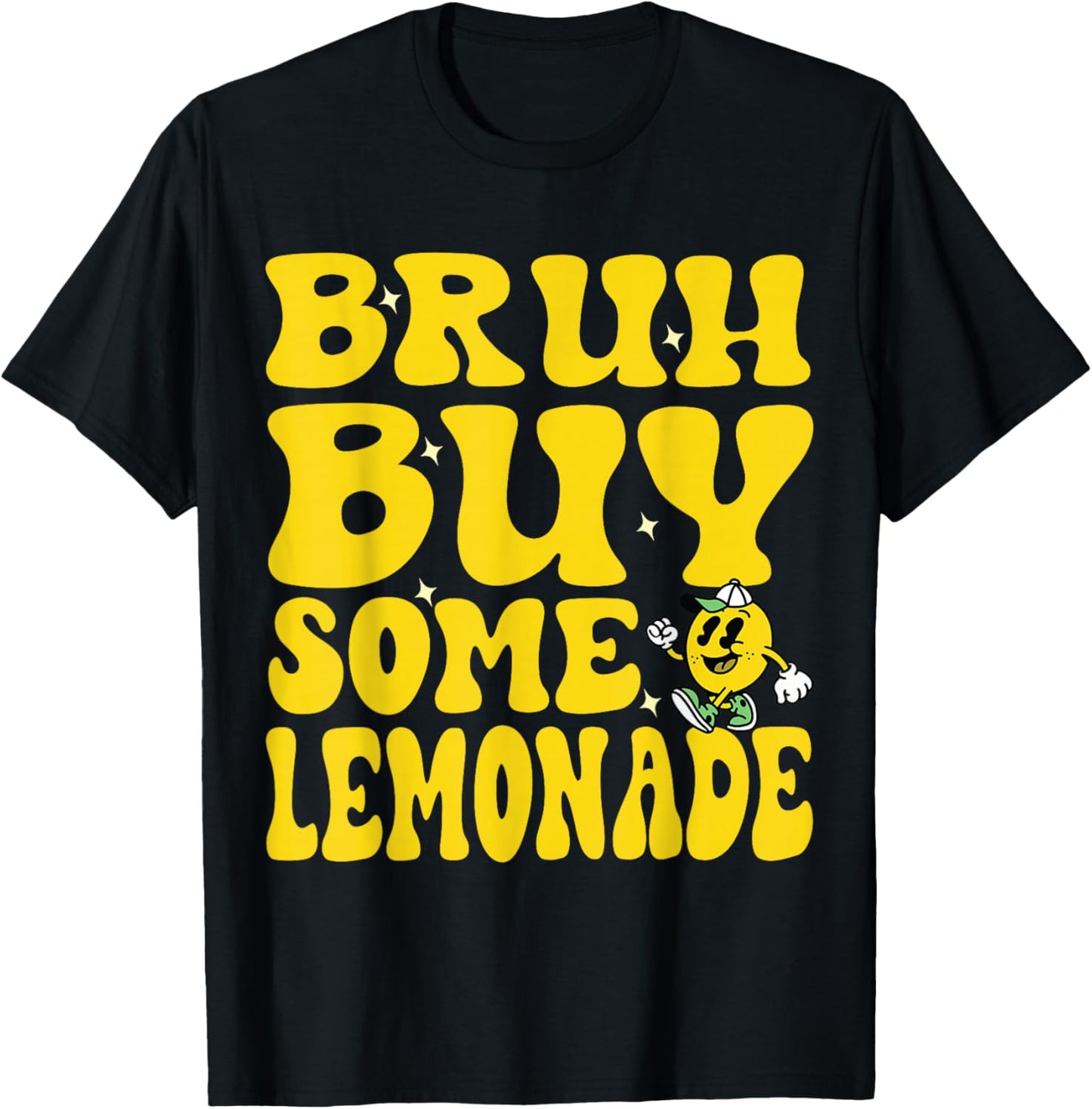 Lemon Stand Hustler Funny Lemonade Business Entrepreneur T-Shirt - T-Shirt | Black