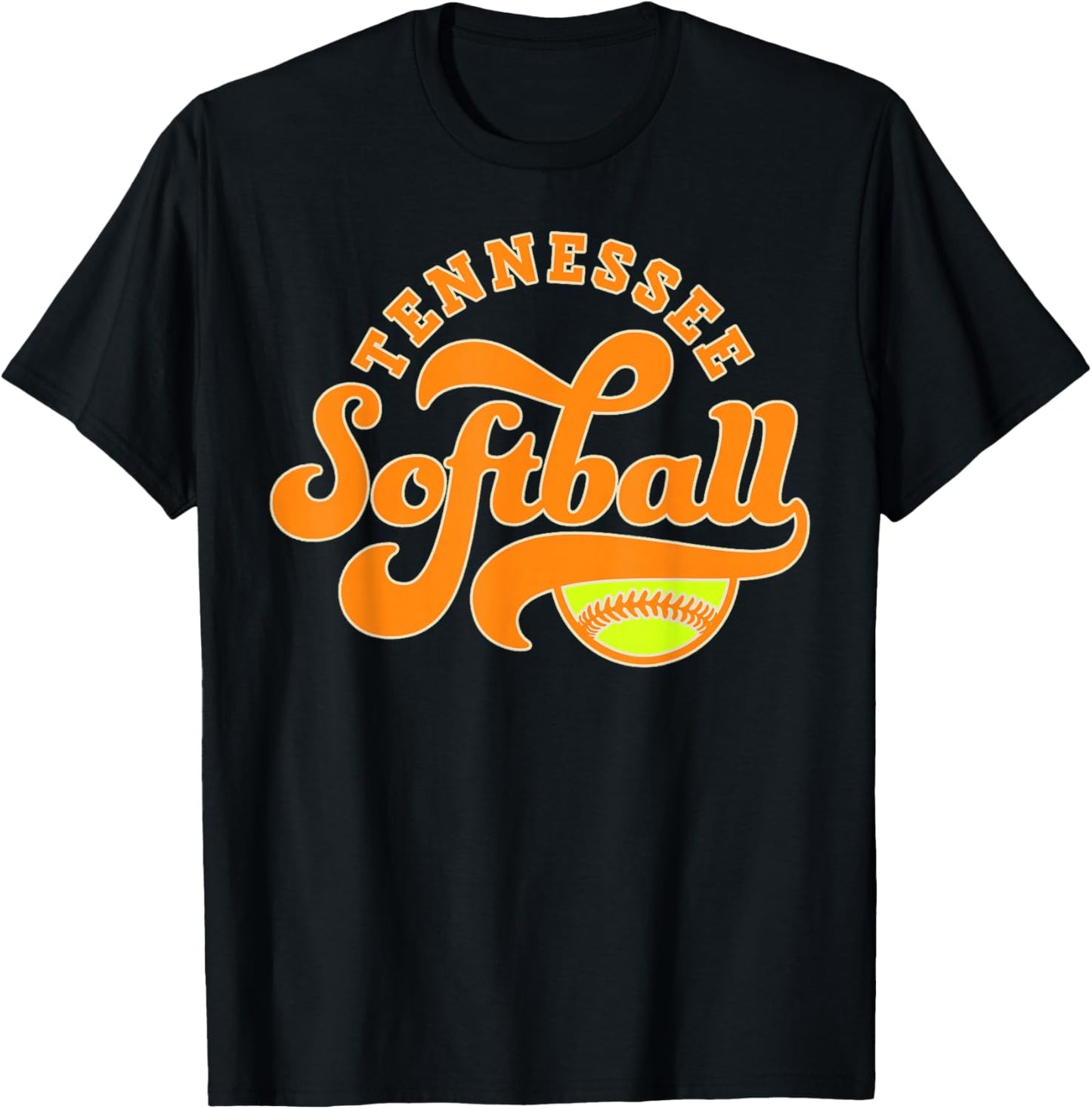 Tennessee Softball T-Shirt - T-Shirt | Black