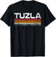 Tuzla Bosnia and Herzegovina Retro Design T-Shirt - T-Shirt | Black