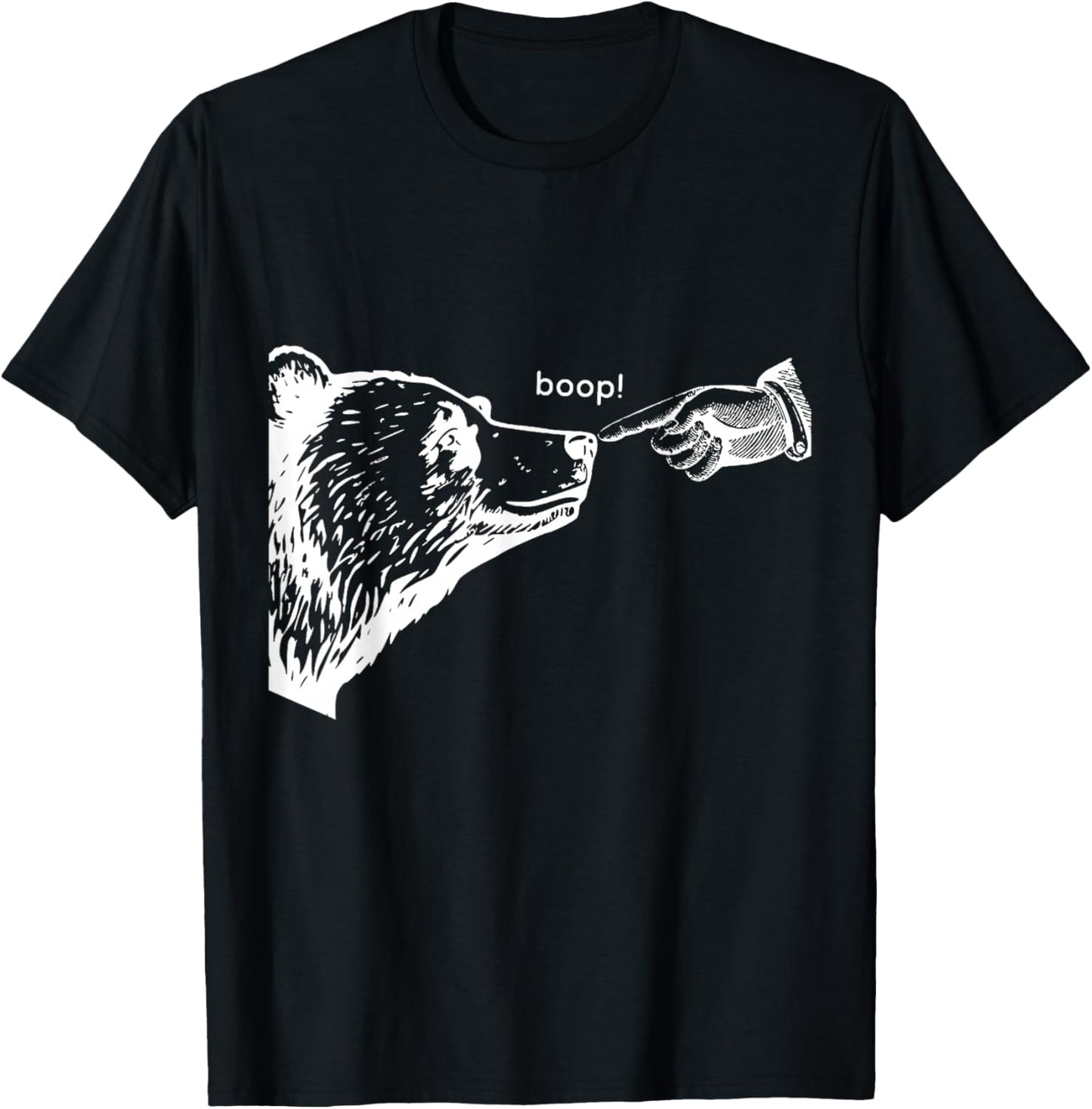 Boop the Bear T-Shirt - T-Shirt | Black