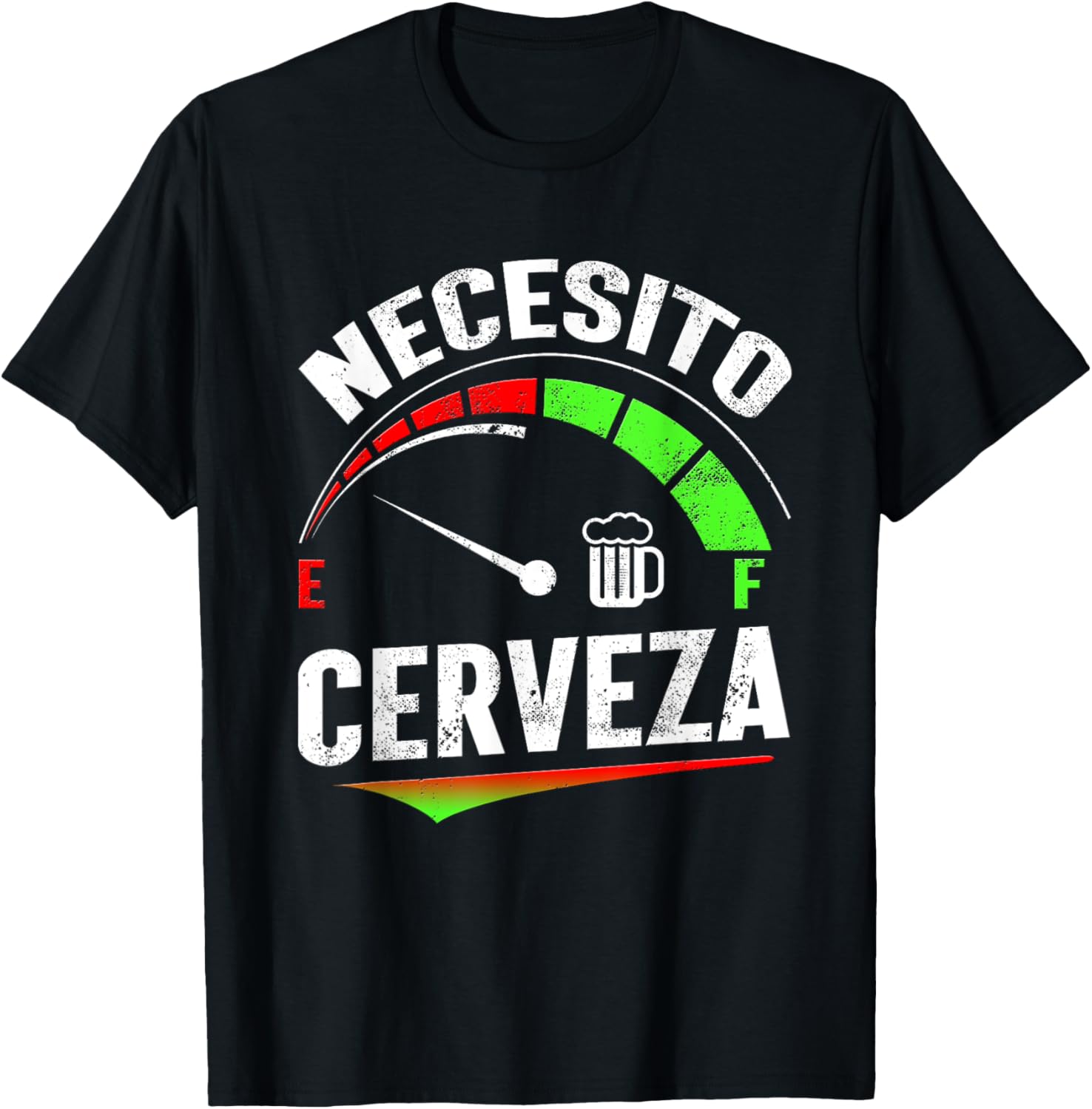 Necesito Cerveza Shirt - Cerveza T-Shirt - T-Shirt | Black