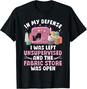 Funny Quilting Design Women Sewing Sew Quilter Sewer T-Shirt - T-Shirt | Black