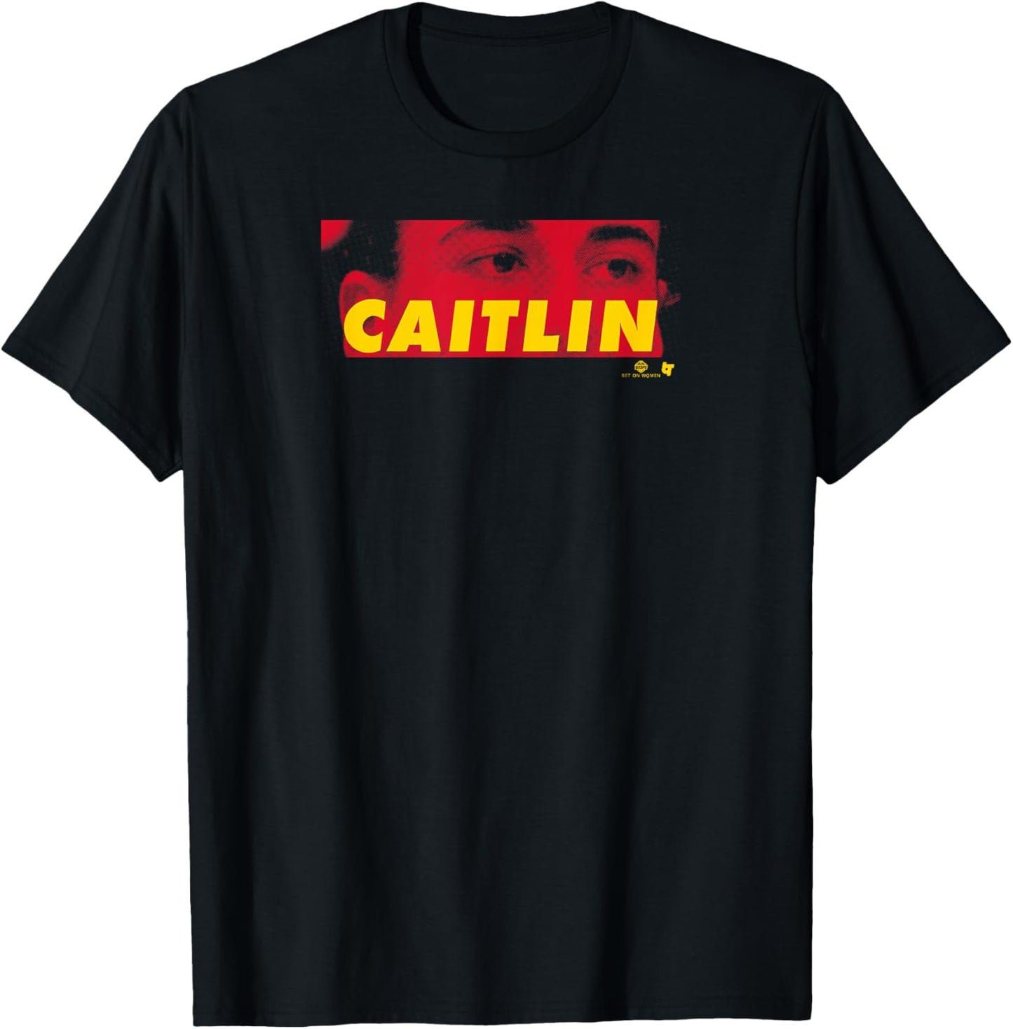 Caitlin Clark - Caitlin Eyes - Indiana Basketball T-Shirt - T-Shirt | Black