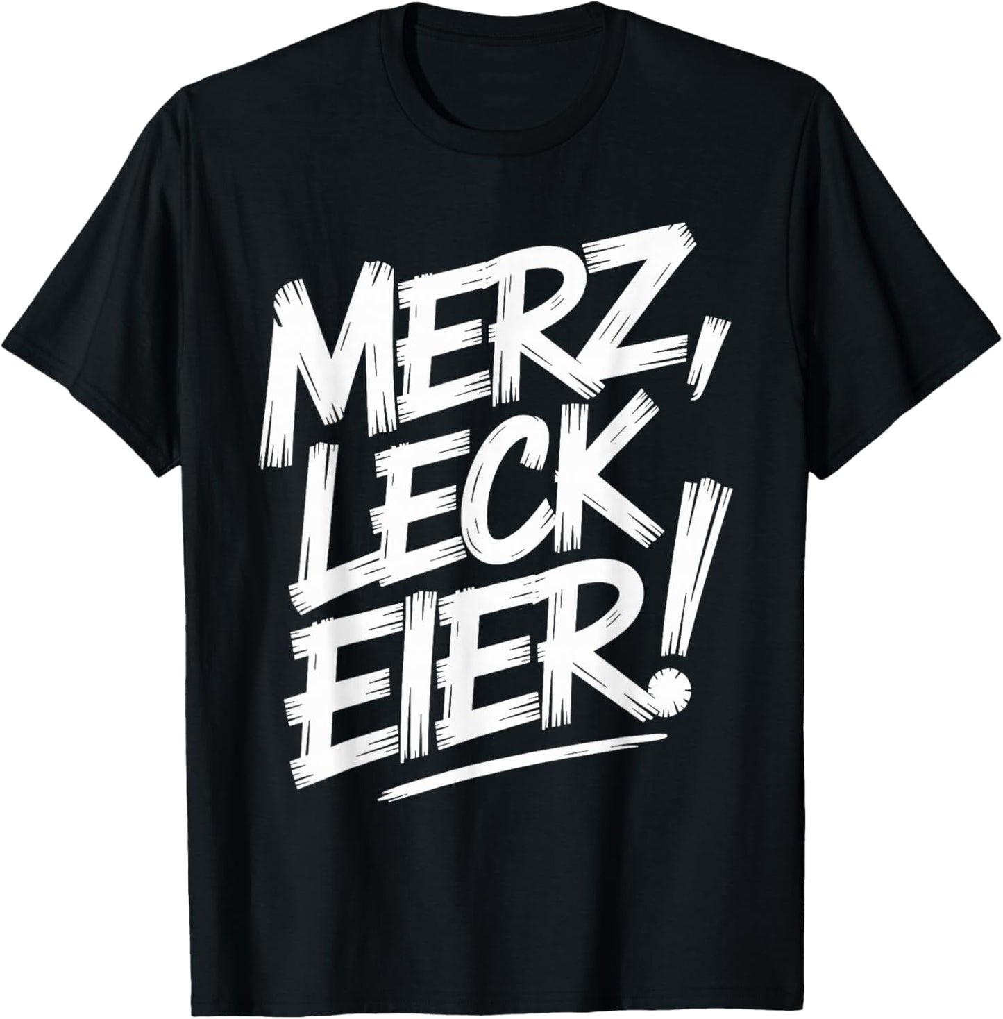 merz leck Eier T-Shirt - T-Shirt | Black