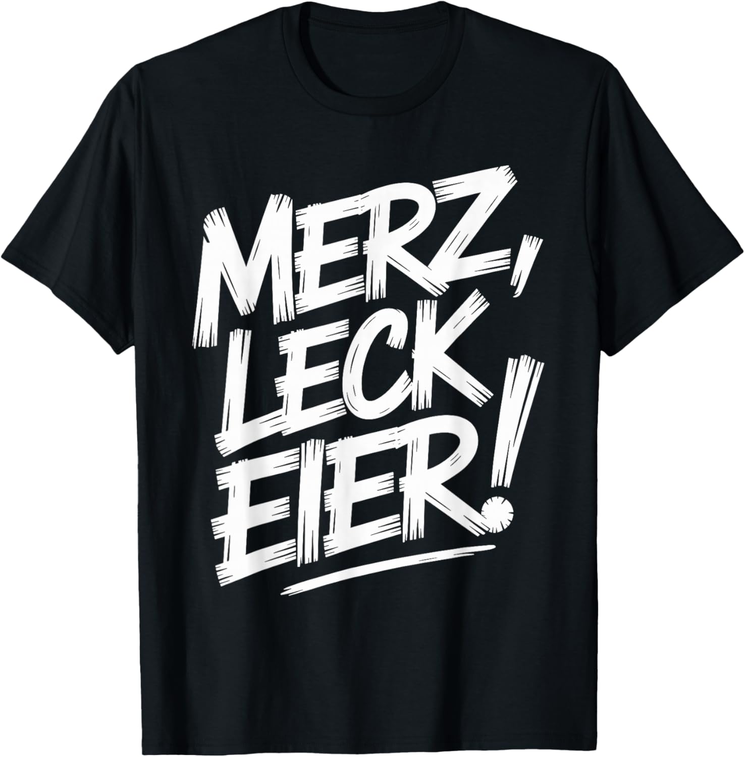 merz leck Eier T-Shirt - T-Shirt | Black