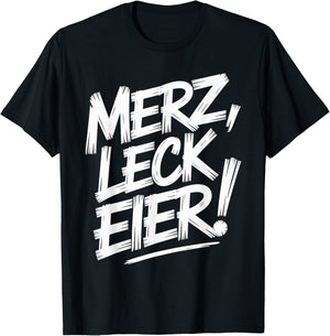 merz leck Eier T-Shirt - T-Shirt | Black
