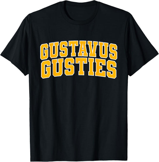 Gustavus Adolphus College Apparel Sports Fan T-Shirt - T-Shirt | Black