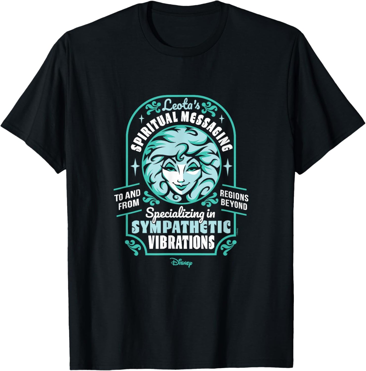 Disney - Haunted Mansion Parks Attraction - Leota's Message T-Shirt - T-Shirt | Black
