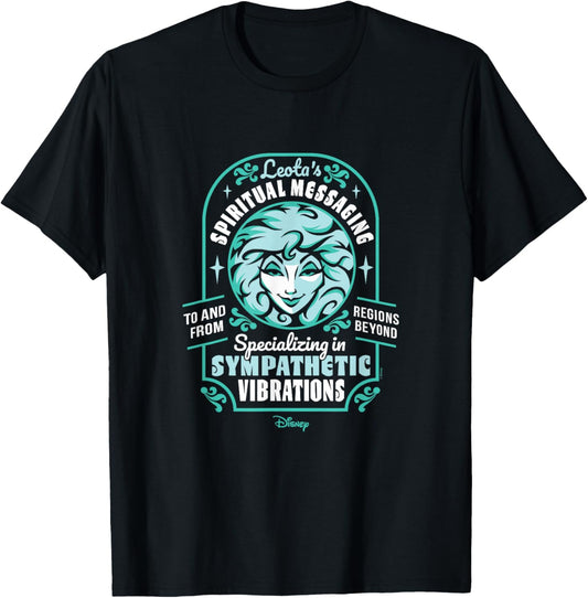 Disney - Haunted Mansion Parks Attraction - Leota's Message T-Shirt - T-Shirt | Black