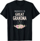 Promoted to Great Grandma 2027 Great Grandma 2027 T-Shirt - T-Shirt | Black