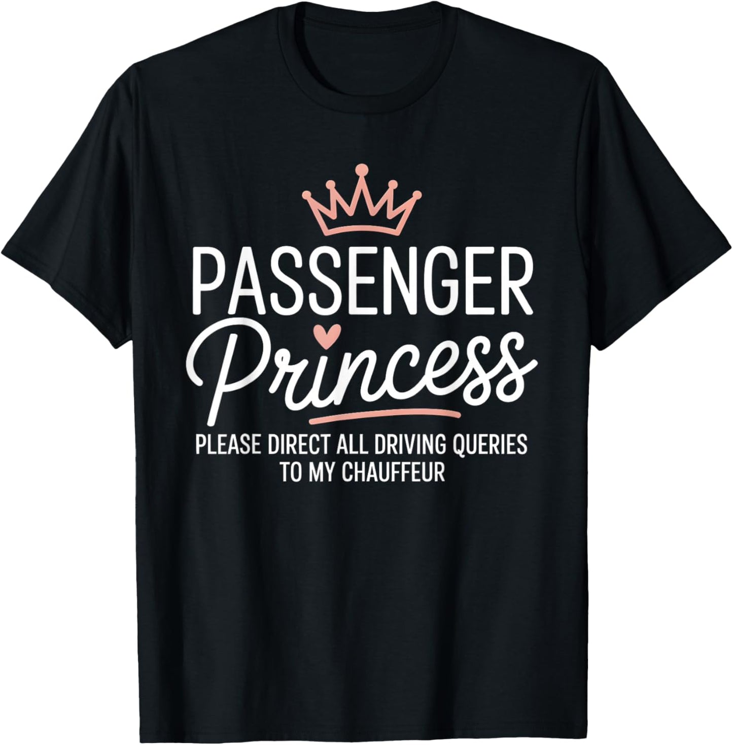 Passenger Princess T-Shirt - T-Shirt | Black