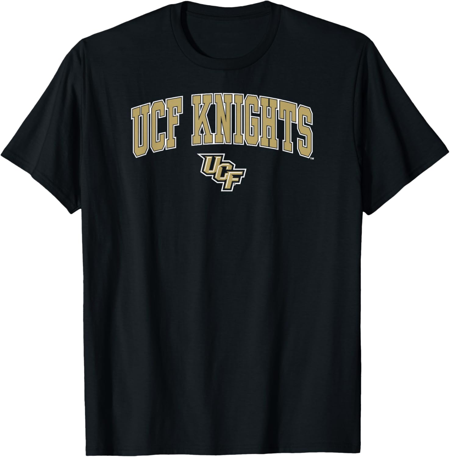 Central Florida Golden Knights Arch Over Black T-Shirt - T-Shirt | Black