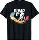 Retro Pump Track Rider Pump Track Bike T-Shirt - T-Shirt | Black