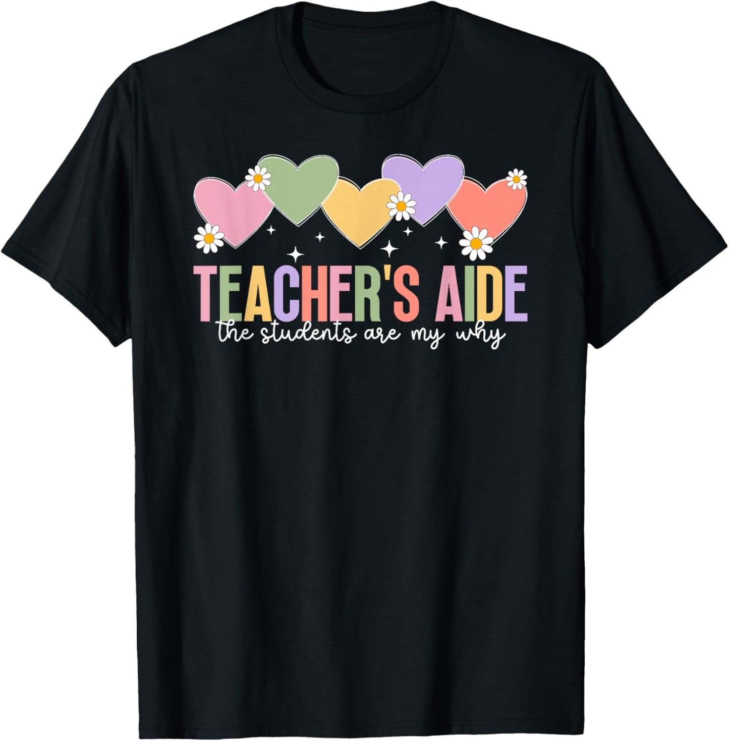 Teacher's Aide Appreciation Best Teacher Aide T-Shirt - T-Shirt | Black