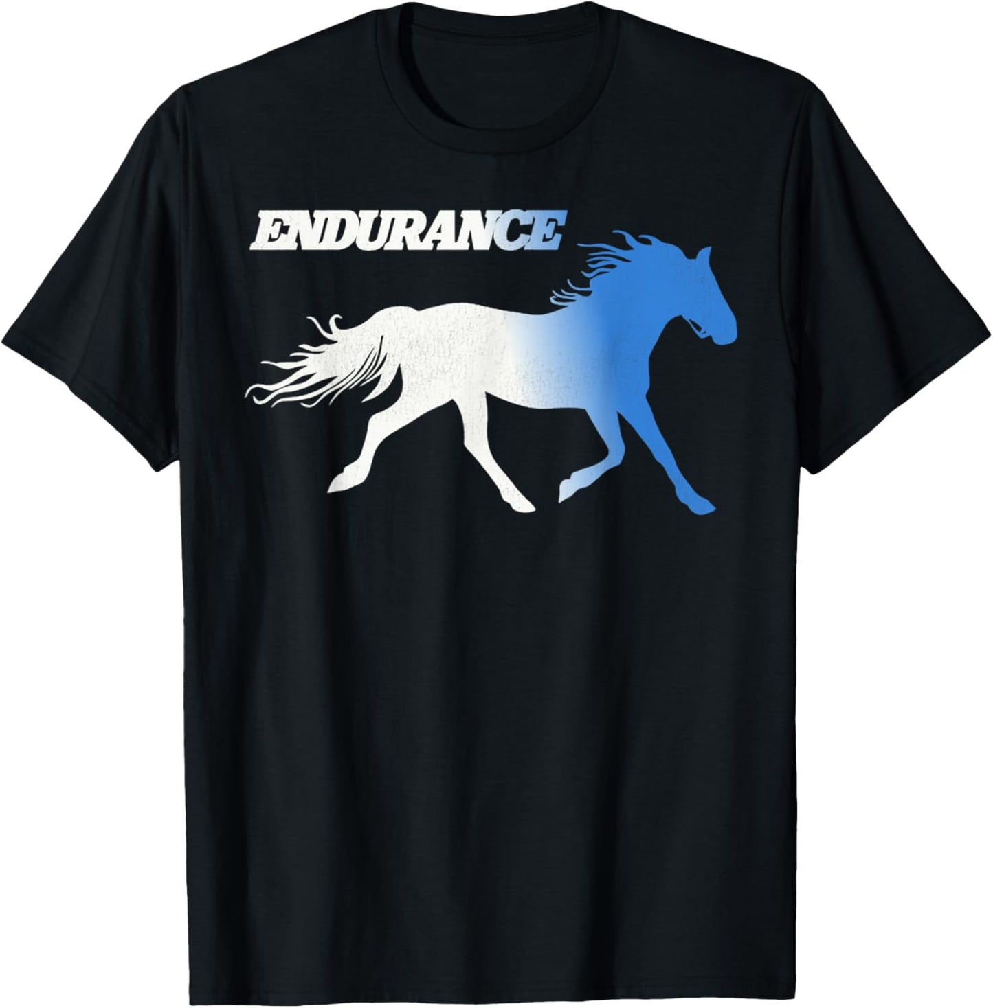 Funny Napo Leo Dynamite Retro Running Horses Endurance T-Shirt - T-Shirt | Black