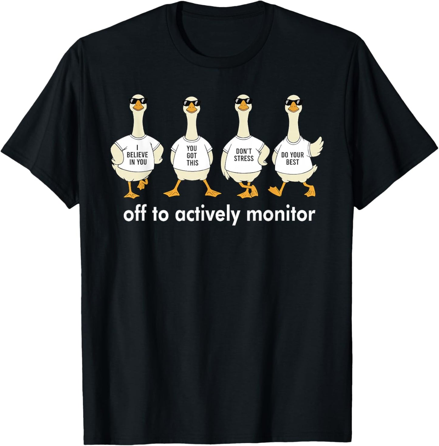 Testing Goose T-Shirt - T-Shirt | Black