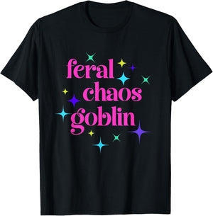 Feral Chaos Goblin Gamer's T-Shirt - T-Shirt | Black