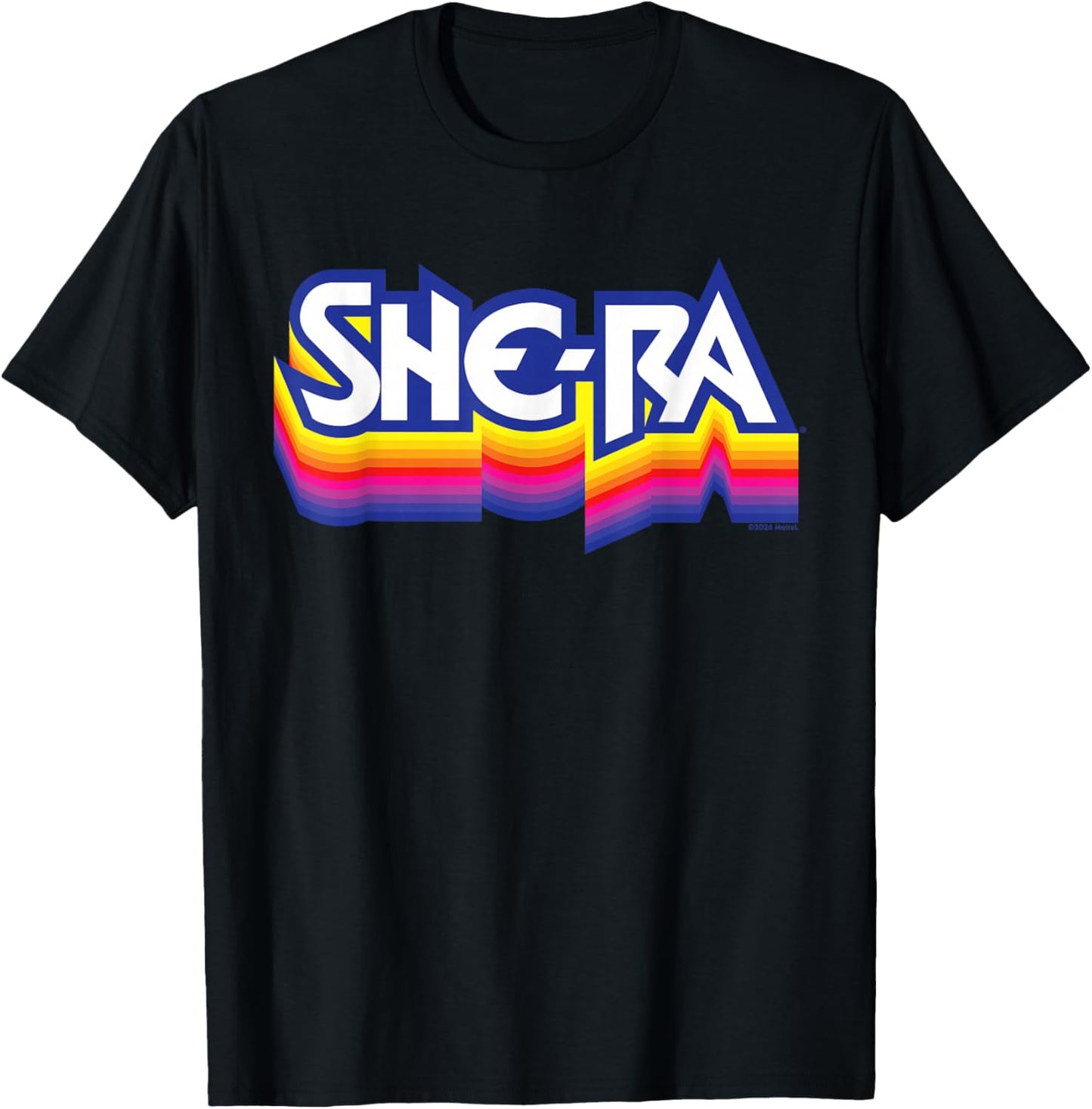 Masters of The Universe She-Ra Logo T-Shirt - T-Shirt | Black