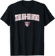 Texas A&M University-San Antonio TAMUSA Jaguars Arch Logo T-Shirt - T-Shirt | Black