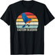 Eastern Bluebird Vintage Sunset, Eastern Bluebird T-Shirt - T-Shirt | Black