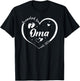 Promoted to Oma Est 2026 Baby Announcement T-Shirt - T-Shirt | Black