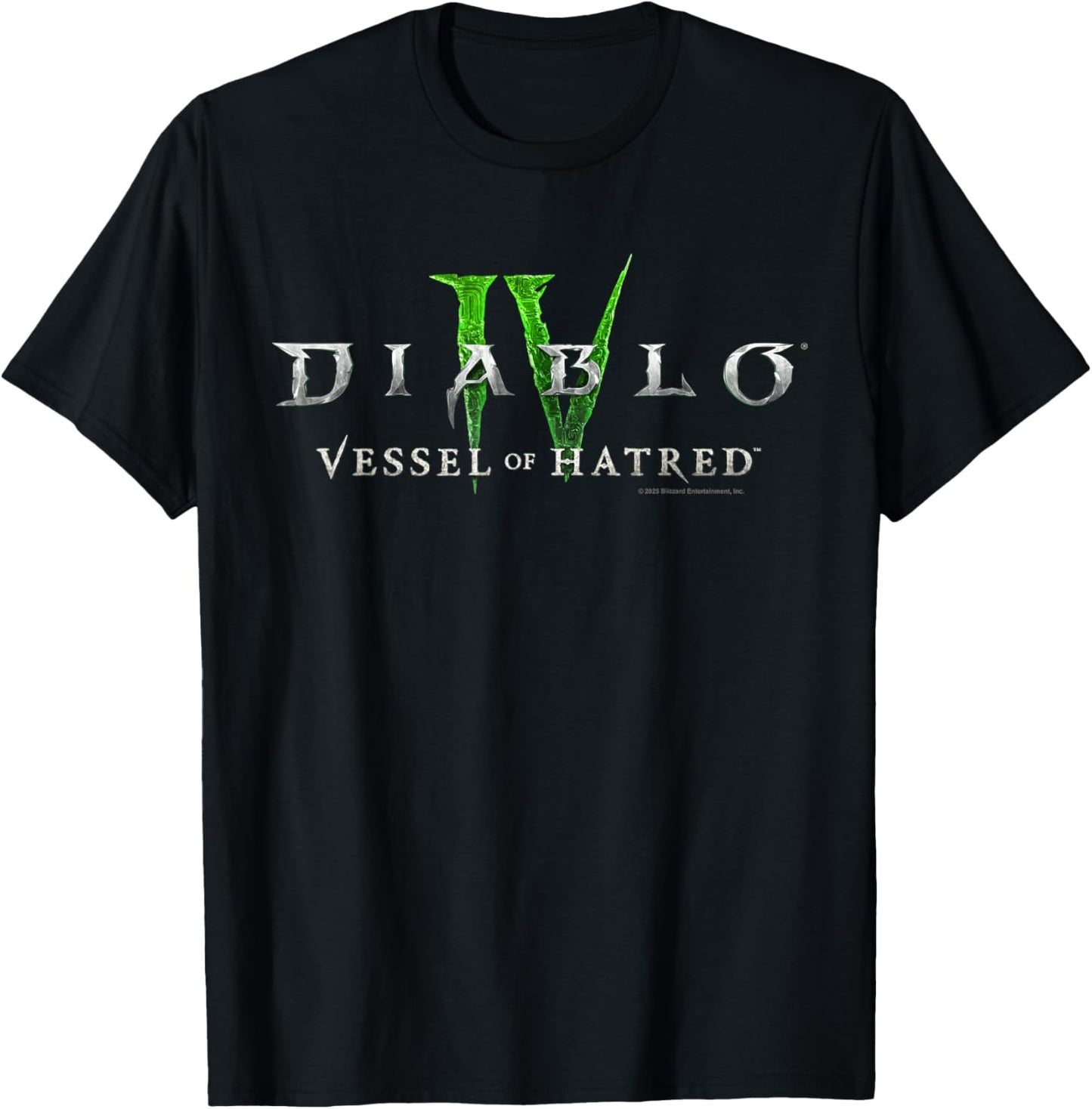 Diablo IV Vessel of Hatred Chest Logo T-Shirt - T-Shirt | Black