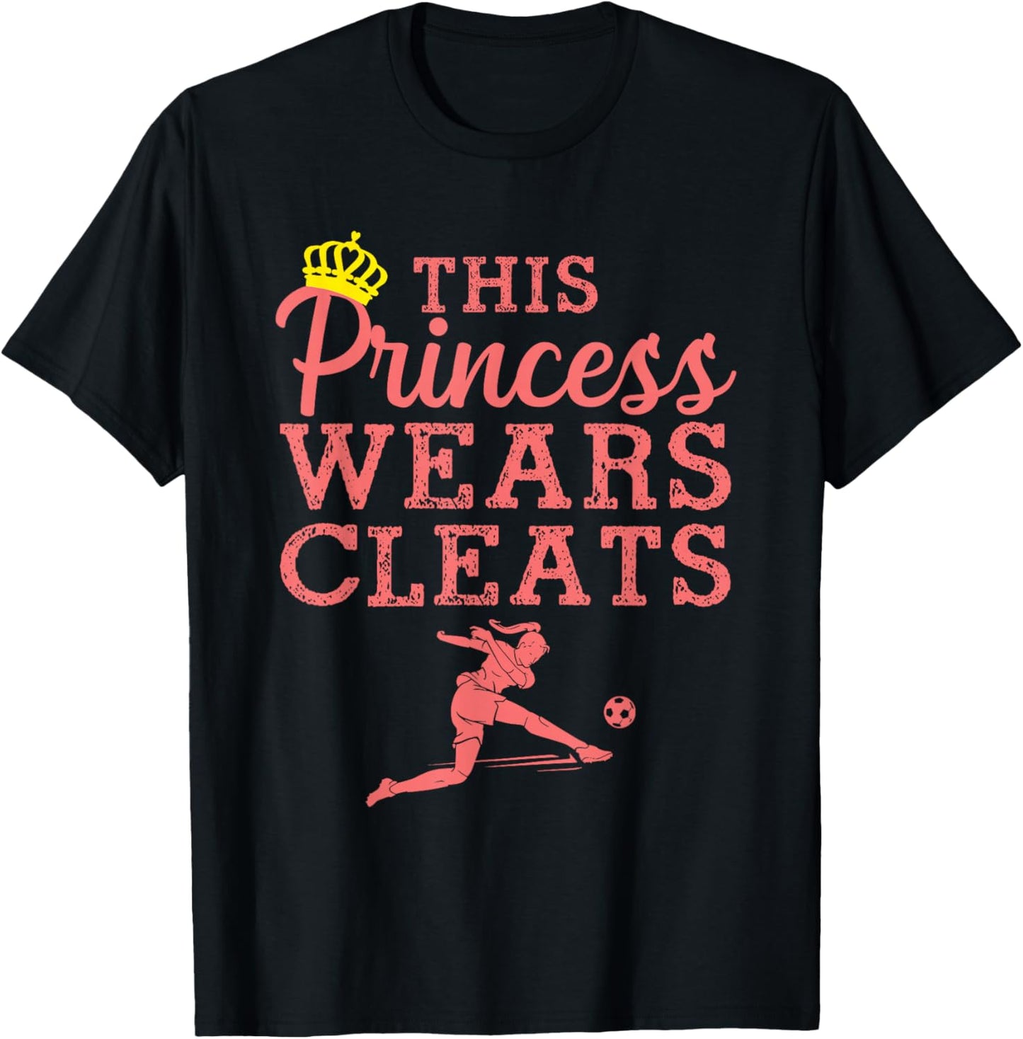 Cool Soccer Art Teen Girls Goalie Soccer Player T-Shirt - T-Shirt | Black