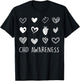 CHD - Congenital Heart Disease Awareness T-Shirt - T-Shirt | Black