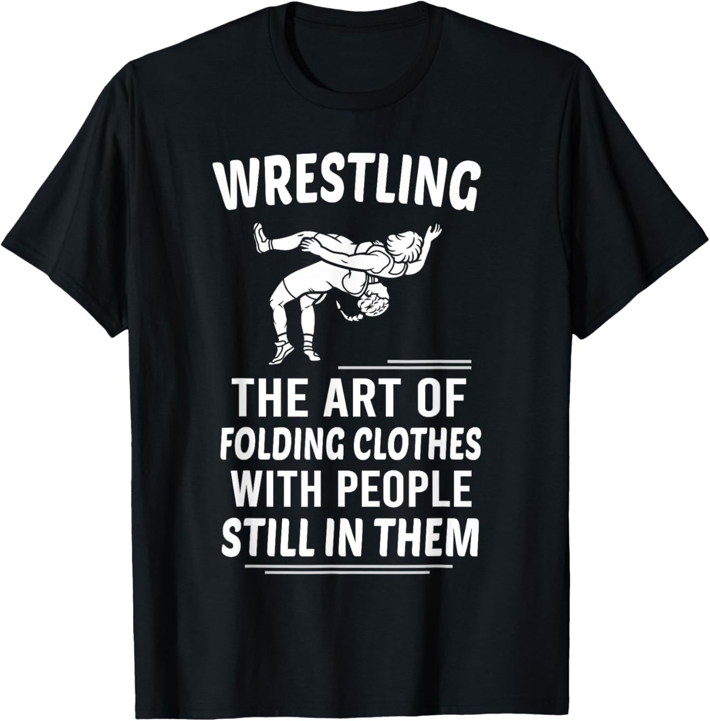 Funny Wrestling Definition Wrestler Girls Wrestling T-Shirt - T-Shirt | Black