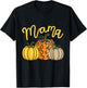 Mama and Mini Mommy and Me Matching Thanksgiving Adults T-Shirt - T-Shirt | Black
