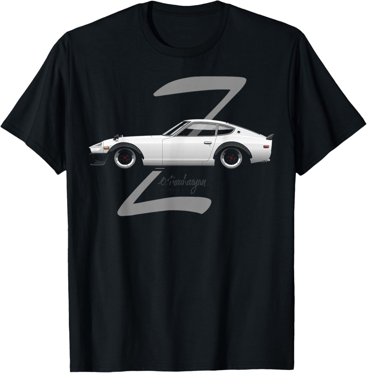 280z Sports Car T-Shirt - T-Shirt | Black