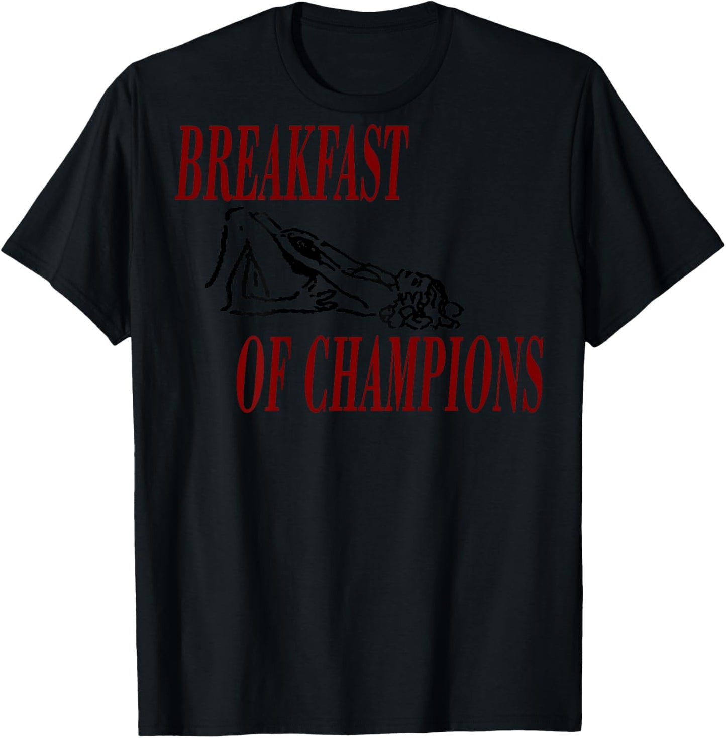 Breakfast of Champions Official T-Shirt - T-Shirt | Black